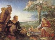 Philipp Otto Runge Rest on the Flight into Egypt oil painting picture wholesale